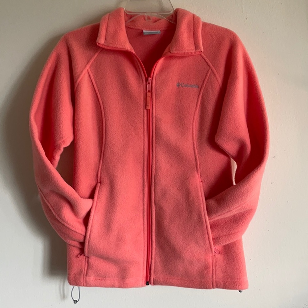 Warm zip up jackets Columbia & Northface